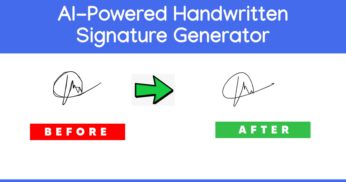 COMPROMATH AI Signature Generator