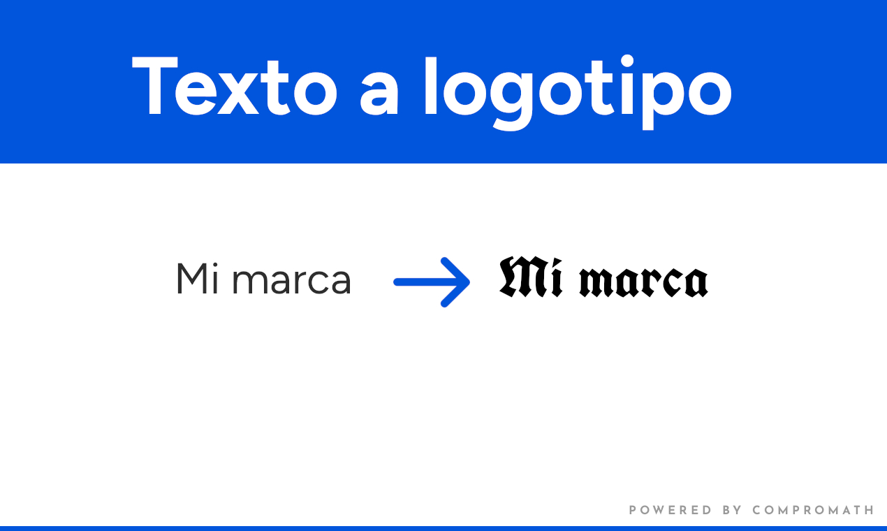 Creador de texto a logotipo gratuito